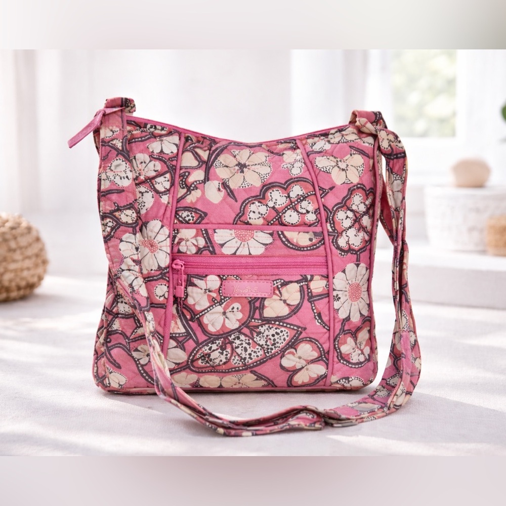 Vera Bradley 3pc Set in BLUSH PINK - Picture 3 of 10
